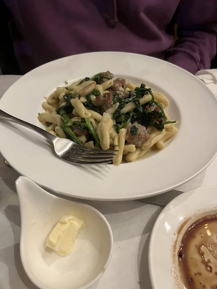 Cavatelli and Broccoli Rabe and Sausage