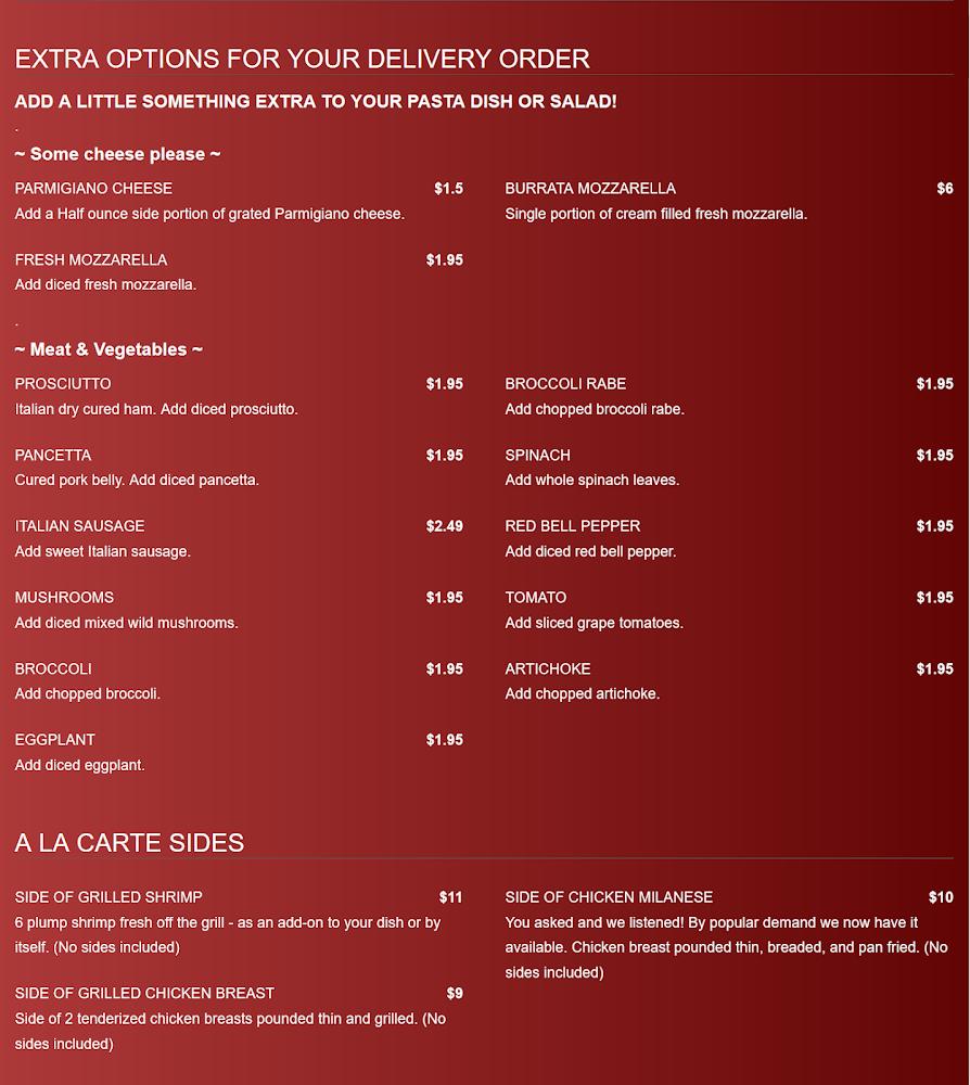 Zio Luigi Menu image 4
