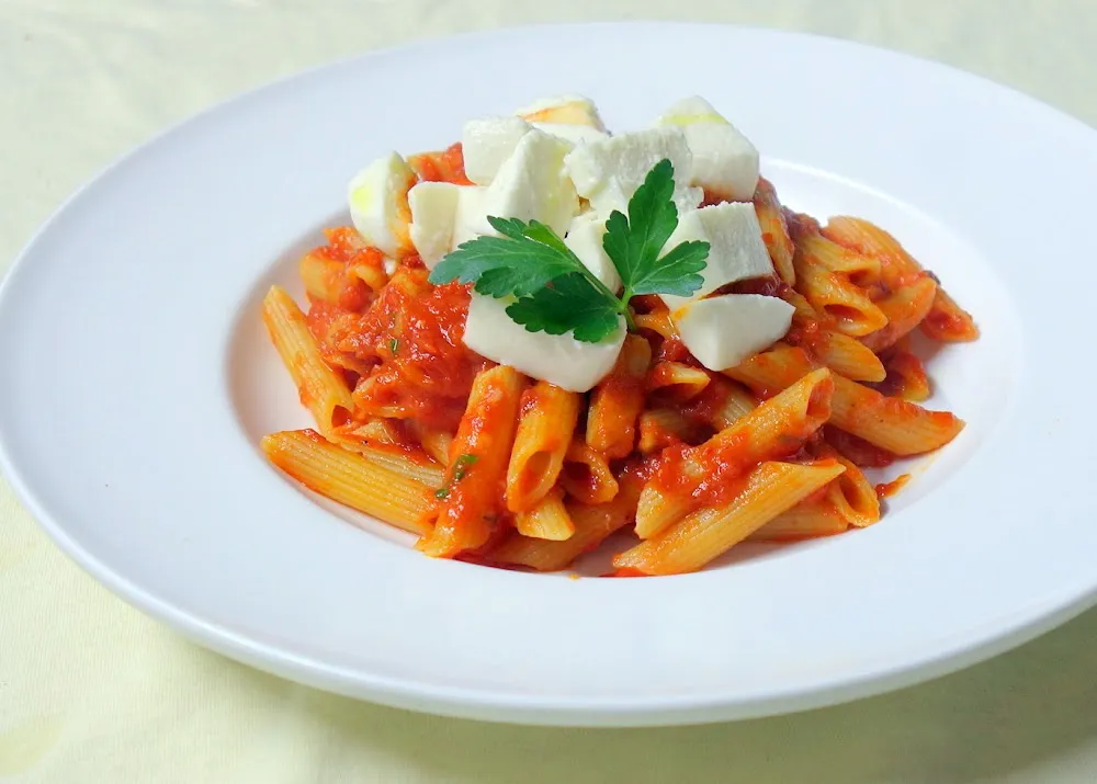 Penne Al Pomodoro E Basilico